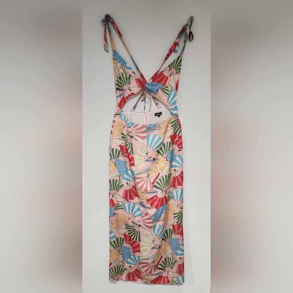 Anthropologie | Lobo Rosa Mariana Cutout Dress | Size Medium - Picture 3 of 11